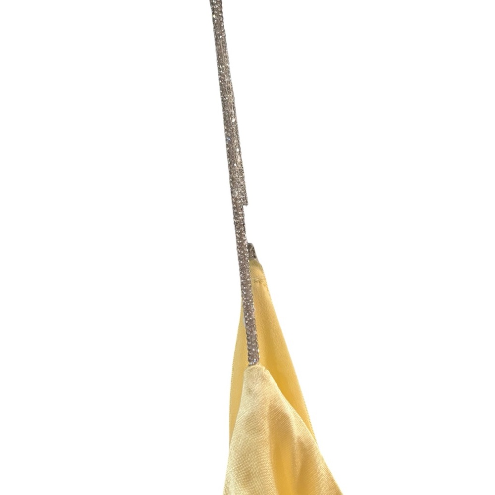 Bardot Capri Diamonte Slip Dress Canary Yellow - Picture 7 of 11